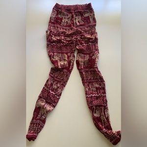 Red elephant pants 🐘